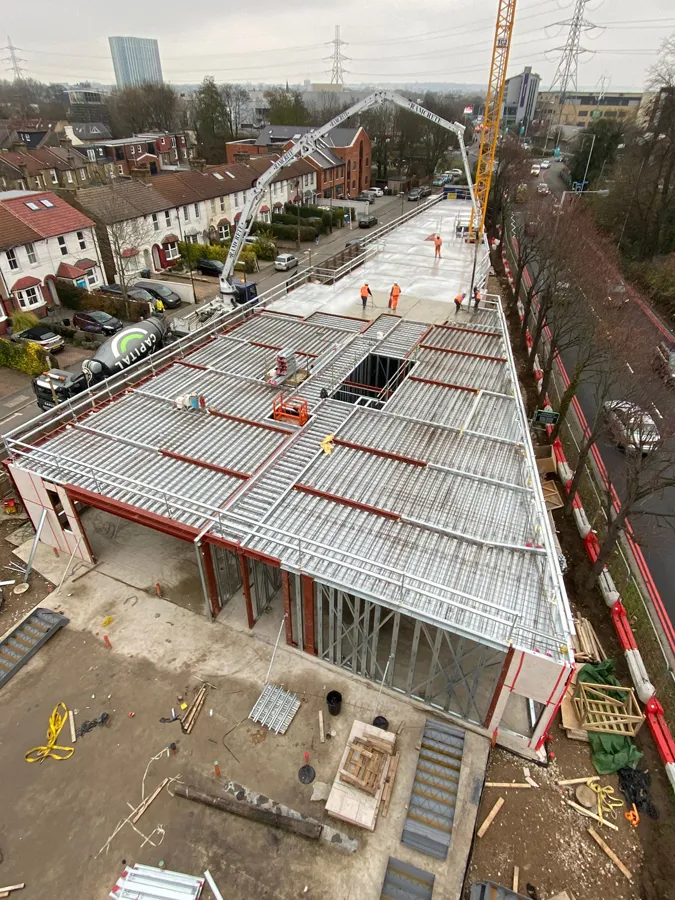 drone-image-of-abbey-wall-apartments-during-build